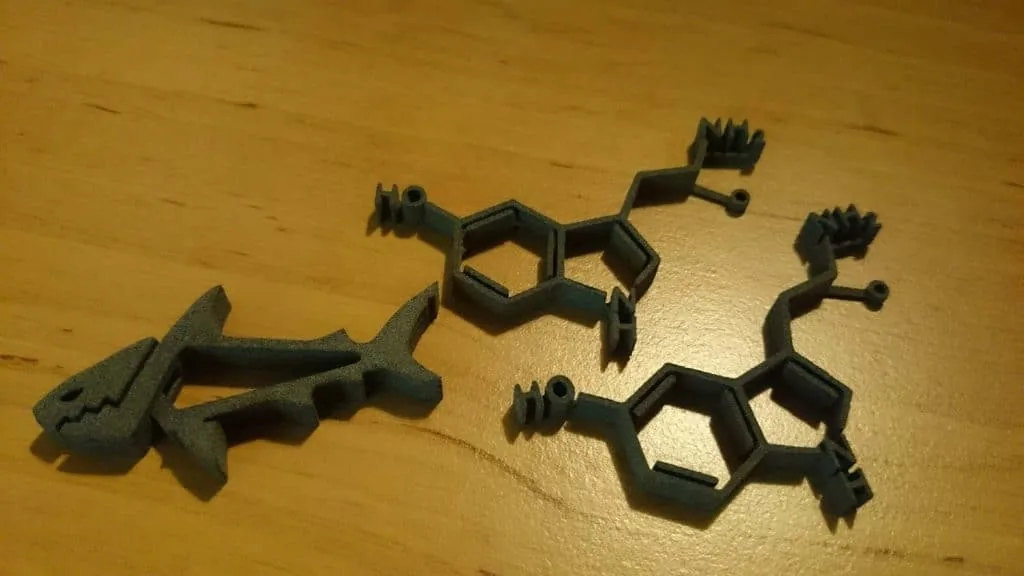 Organisch geformtes FFF-Druckteil aus Thermoplast