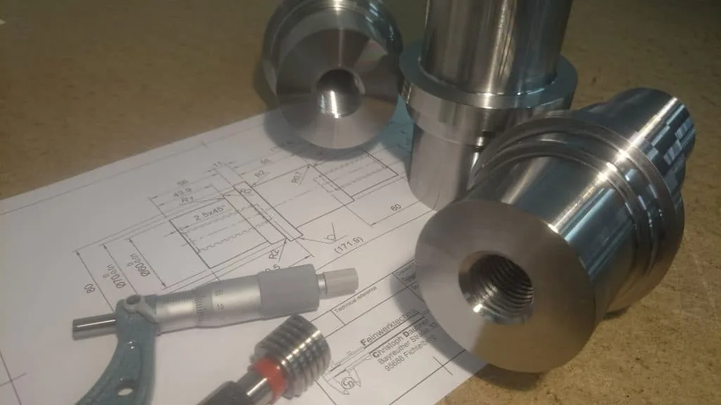 CAD-Konstruktion / technische Zeichnung